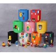thumbnail image 5 of Tazas de café de ladrillo para construir, taza novedosa de bricolaje con bloques de construcción, regalos creativos para niños, hombres, mujeres, cumpleaños, Navidad, naranja, 5 of 5