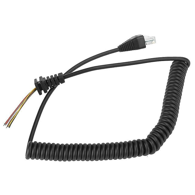 67A8J Telephone Spring Line for Yaesu FT‑450 FT‑817 FT‑817ND FT‑900 Microphone Wire