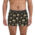 thumbnail image 1 of Balery funny Retro Skull Calzoncillos bóxer para hombre, ropa interior de algodón suave y transpirable con cinturilla de nailon-XX-Large, 1 of 5