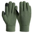 thumbnail image 3 of HJYCHN Snow Gloves Mitten Style Insulated Touchscreen Soft Liner for Women Men Outdoor Sports Exercise Gloves Green S, 3 of 3