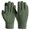 Green, variant on Winter Thermal Mittens Double Layer Thick Lined Outdoor Sports Skiing Touchscreen Compatible Inner Liner Black XL