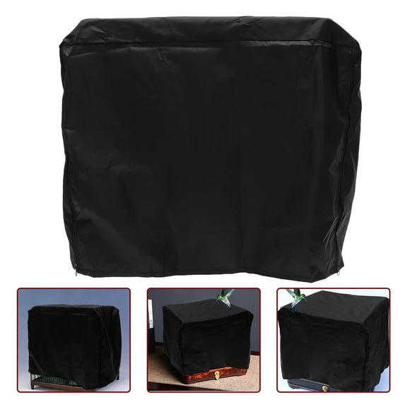 FOLOYORI Portable Bird Cage Cover 1Pcs 24.37X18.86X17.29in Oxford Cloth For Indoor Outdoor