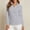 Gray women zip up sweatshirt a1, variant on Bzdzmqm Womens Half Zip Running Shirts Long Sleeve Athletic Workout Tops Stand Collar Slim Fit Stretch Yoga Gym Activewear Casual Fall Winter Daily Wear Travel, White XL