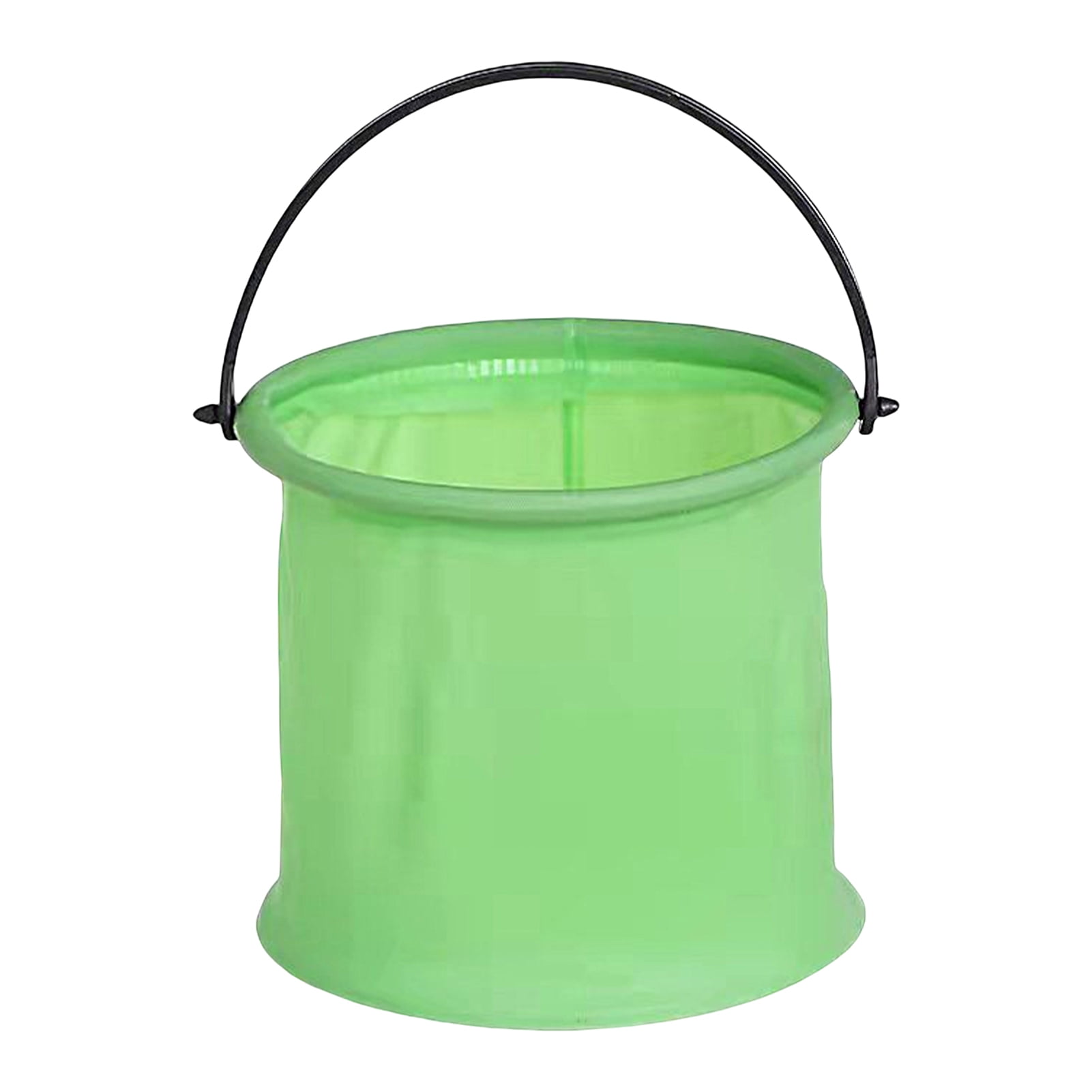 Foldable Bucket Collapsible - Collapsible Bucket with Handle Foldable Beach  Toys Container Buckets for Cleaning Hiking Camping Outdoor Survival