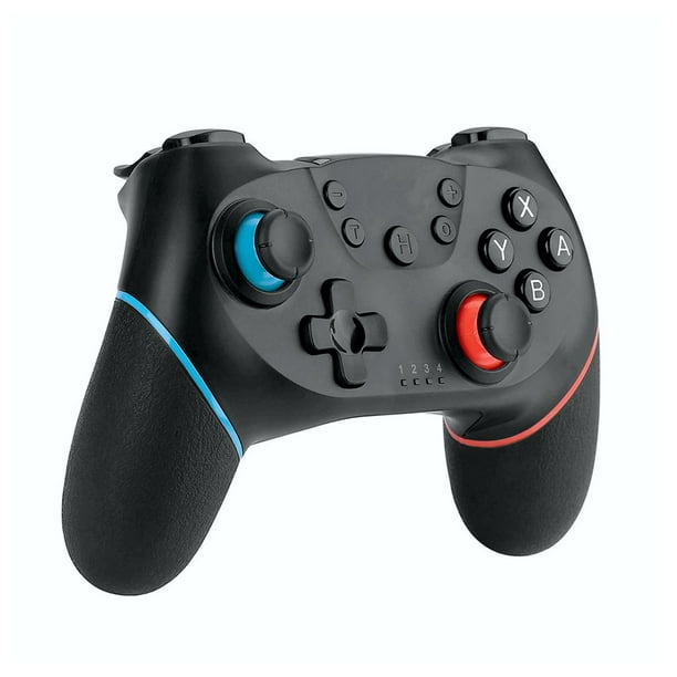 Control Bluetooth Elegate Compatible Con Nintendo Switch Con Vibración Negro