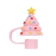 thumbnail image 2 of Tapas de paja navideñas para vasos de 40 oz Tapas de paja de silicona para vasos de 10 mm Accesorios Tapas de paja reutilizables Tapas de paja Diámetro 1 cm, 2 of 7