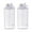Transparent Color, variant on Shuliwen 2 Clear Carton Shaped Water Bottles for Outdoor Travel 1000ml