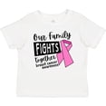 thumbnail image 3 of Inktastic Our Family Fights Together Breast Cancer Awareness Boys or Girls Baby T-Shirt, 3 of 5