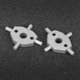 thumbnail image 5 of Headlight Washer Pivot Covers with Cruciform Swivel for X-Type S Models, 5 of 5