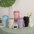 thumbnail image 4 of Hariumiu 510ML Insulated Mug Temperature Display Stainless Steel Portable with Lanyard Leak-proof Lid Travel Coffee Cup, 4 of 8