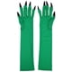 thumbnail image 2 of KAKOWELY par de guantes largos con garras, mangas verdes con uñas negras, guantes de pata aterradores, accesorios para disfraz de Halloween para mujer., 2 of 4