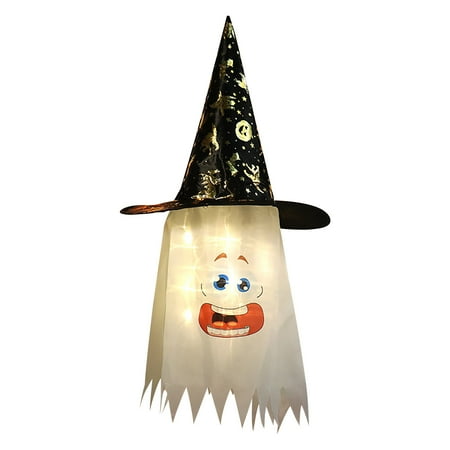 

Tagold Halloween Decorations Savings Clearance for Home Halloween Luminous Hat Phantom Halloween Costume Party Decorative Pendant