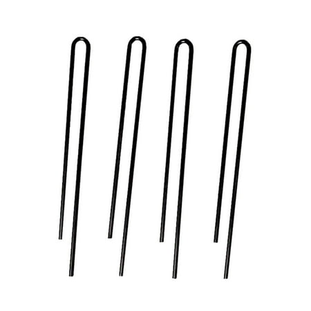 MidWest Homes for Pets 9 inch Replacement Dog Exercise Pen Securing Ground Stakes, Black