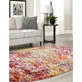 thumbnail image 4 of Unique Loom Richmond Collection Area Rug - Medallion (7' 10" x 10' Oval Multi/Gray), 4 of 6