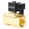 thumbnail image 2 of U.S. Solid Electric Solenoid Valve with Junction Box DC 12V Brass 1-1/4 inch, 2 of 9