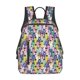 thumbnail image 1 of Disketp Llamas Colorful Mochila Ligera e Impermeable, Mochila de Día Resistente para Viajes, Senderismo y Uso Diario para Hombre y Mujer, 1 of 7