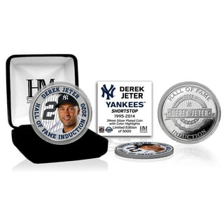 MLB New York Yankees 2020 Hall of Fame Induction (Derek Jeter) Men's  Replica Baseball Jersey
