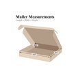 thumbnail image 2 of Box Partners Deluxe Literature Mailers 11 1/8" x 8 3/4" x 2" Kraft 50/Bundle MFL1182K, 2 of 2