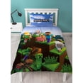 thumbnail image 1 of Minecraft Epic Duvet Cover and Pillowcase Set, 1 of 5