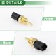 thumbnail image 4 of Sensor de temperatura del refrigerante del motor Unique Bargains No.MD177572 Sensor de temperatura del agua para Mitsubishi Lancer 2015 1 Pc, 4 of 6