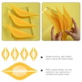 thumbnail image 3 of WEUVEB 10Ud Peines Laterales Para Mujer Peines De Plástico Amarillo Accesorios De Estilo, 3 of 8