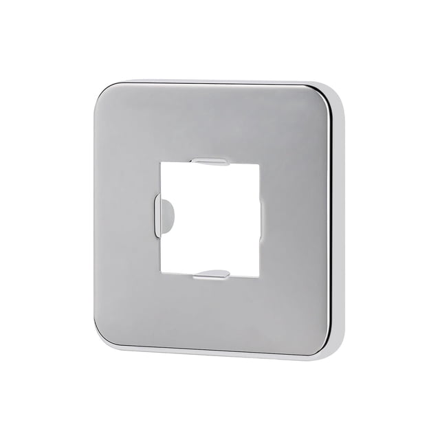 Brida para brazo de ducha BathAce de acero inoxidable cromado de 2 cm