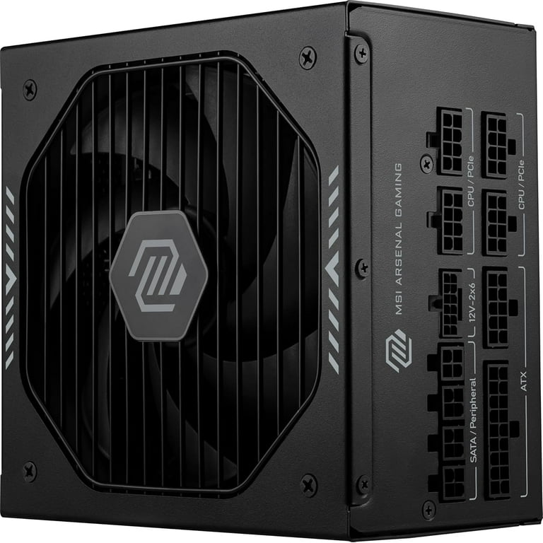 MSI - MAG A750GLS PCIE5, USA, 750W, Fully-Modular, 80 Plus Gold