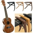 thumbnail image 3 of Capo Quick Change Guitar Capo – Capo Wooden With 6 Guitar Picks K6N6, 3 of 7