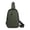 B, variant on Tech-Ready Sling Crossbody Bag, Structured Chest Pack With Cable Port For Daily Commute, Gym And Urban Outings, Black