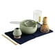 thumbnail image 1 of Juego de té Matcha japonés de 6 uds, cuenco tradicional de Matcha, accesorios les, cuenco de cerámica Matcha, para la casa de té , Verde, 1 of 9