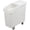 White/2.6 gal, variant on Met Lux 2.6 gal Rectangle White Shelf Ingredient Bin - with 1/2 Cup Measuring Spoon - 1 count box