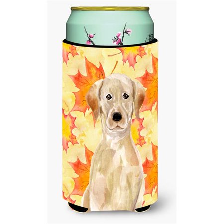 

Yellow Labrador Fall Tall Boy Beverage Insulator Hugger