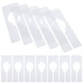 thumbnail image 2 of White ABS Clothes Dividers for Home Use with Clear Clothing Information and Unique Design Fits Various Hangers 15Pcs, 2 of 10