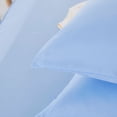 thumbnail image 4 of Volkmi 1pc pillowcase solid color brushed plain color single pillowcase light purple_45*75cm, 4 of 9