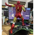 thumbnail image 2 of Figuras de anime de Marvel Avengers Iron Man Mk6 de 50 cm, figuras luminosas grandes, adornos de PVC Gk, regalo de cumpleaños para novio, 2 of 4