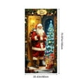 thumbnail image 3 of ToyKingdee Elastic Christmas Front Door Cover, Holiday Door Banner for Photography Background, Xmas Party Photo Booth and Home Decor, 3 of 6