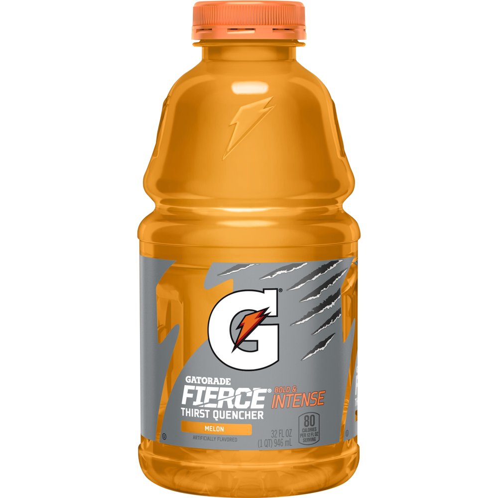 Gatorade Thirst Quencher Sports Drink, Melon, 32 oz Bottle - Walmart ...