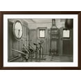thumbnail image 2 of Art.com Old Work Out Gym Art Print, Brown Frame Wall Art, 44" x 32", 2 of 5