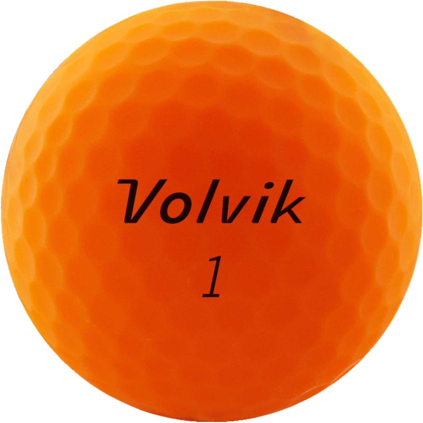 Volvik Vivid Soft Golf Balls (One Dozen) (Orange)
