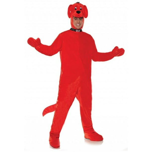 UnderWraps Men's Clifford The Big Red Dog Costume Large 4246 Walmart