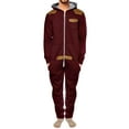 thumbnail image 1 of SkylineWears Mens Fashion One Piece Hooded Jumpsuit One Piece Non Footed Pajamas, 1 of 2