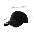 thumbnail image 2 of Sombrero clásico de algodón de perfil bajo para hombres y mujeres gorra de béisbol ajustable MFZFUKR CPB-US-CJZ545-2, 2 of 5