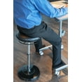 thumbnail image 6 of Kore Design™ Office PLUS Sit-Stand Adjustable Chair 21.5-32" Leather-like, Black, 6 of 8