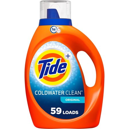 Tide Coldwater Clean Fresh Liquid Laundry Detergent, 84 fl oz, 59 loads