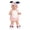 j4-Pink, variant on LIIPEE Boys Girls Christmas Reindeer Costume Baby Cute Party Dress Up Clothes 3 Piece Set 0-12 Months