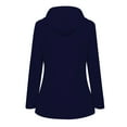 thumbnail image 5 of Veste de Pluie Imperméable Solide 2025 Plus Veste de Curling Imperméable Coupe-Vent à Capuche Vestes en Polyester pour Femmes Veste Extérieure Manteau pour Femmes, 5 of 5