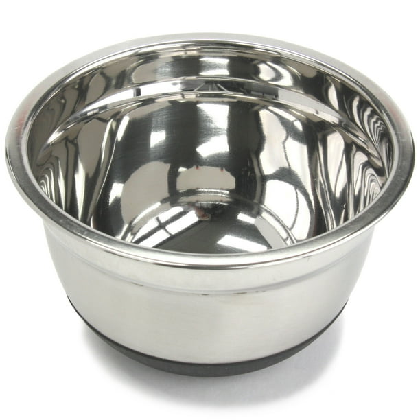 Chef Craft Nonskid Stainless Steel Mixing Bowl, 1.5 qt