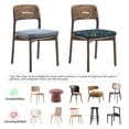 thumbnail image 4 of Bingfone Bicycle Colorful for Restaurant Chair Seat Covers,Removable Washable Chair Covers Protects-Two Pieces, 4 of 7