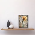 thumbnail image 2 of Batik Style Pattern Calla Lily Flower Bloom Artwork Framed Wall Art Print A4, 2 of 4