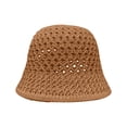 thumbnail image 2 of Straw Bucket Hat for Women Foldable Summer Beach Sun Hats Wide Brim Crochet Floppy Hat for Vacation Travel Shade & Style, 2 of 4